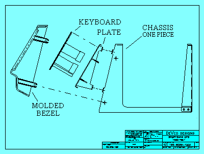 Product Print Drawing